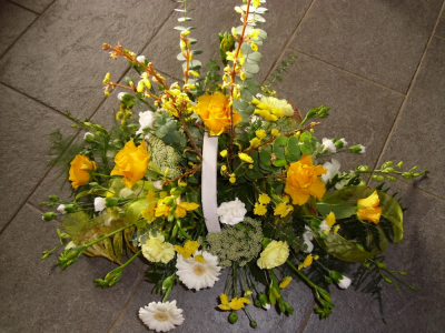Sunshine Basket - Sunshine basket flowers delivered in Derby by Beauty of Flowers
