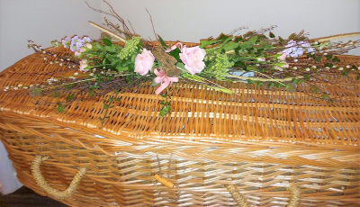 Wicker Eco Coffin Spray C182 Product Image