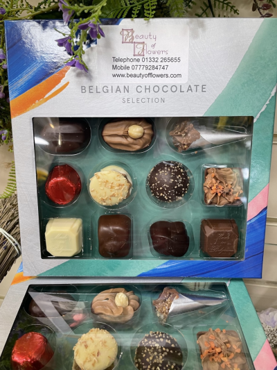 Belgian Chocolate Selection - Belgian chocolates delivered in Derby by Beauty of Flowers