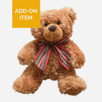 Add-On Teddy Bear - (Florist Choice) A soft toy gift available as an addition to your floral gift.