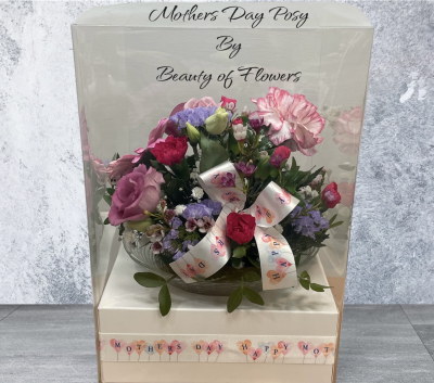 Mothers Day Posy - Mothers Day flowers delivered in Derby and Derbyshire by Beauty of Flowers florist
