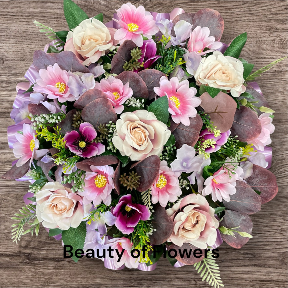 Artificial Dusky Pink Posy