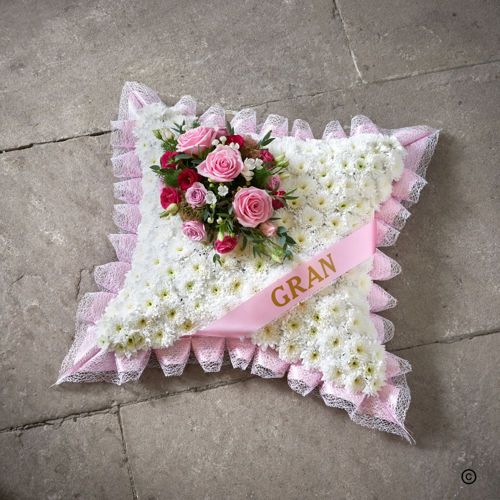 Pink Based Cushion