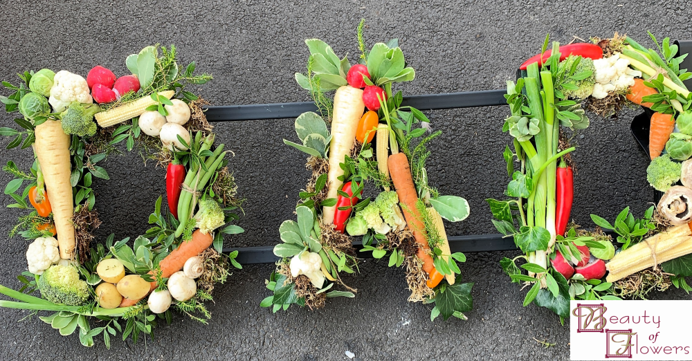 Vegetable Lettering