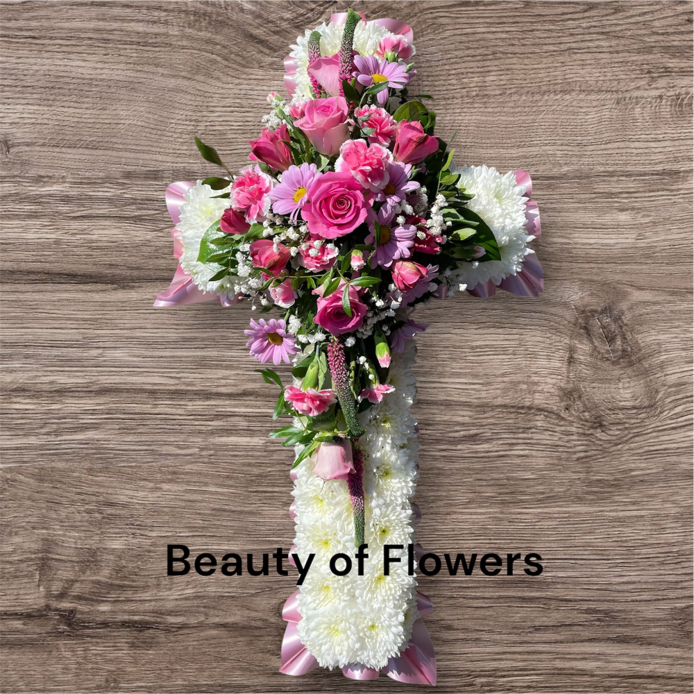 Pink Based Cross